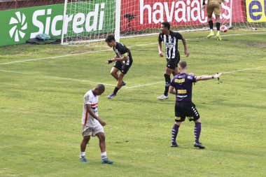 Sao paulo (sp), Brazil 01 / 08 / 2025 ze neto from ceara score and the goal in a match between trindade (go) against ceara (ce), Geçerli olan ikinci tur sicredi 2025 (leco viana / thenews2)