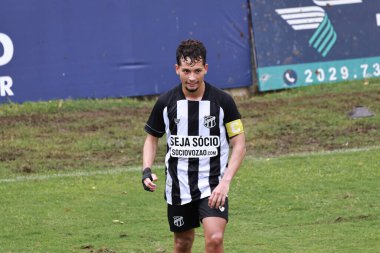 Sao Paulo (sp), Brazil 01 / 08 / 2025 ceara 'nın ze neto' su ikinci golünü atıyor ve Céra (ce) ile Trindade (go) arasında oynanan ve sicredi copinha 2025 'in ikinci turunda geçerli olan maçta attığı golü kutluyor (leco viana / thenews2)