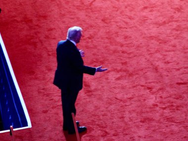 Donald Trump Washington D.C. 'deki başkentteki Maga zafer mitinginde konuşma yapacak. 19 Ocak 2025, Washington DC, Maryland, ABD: ABD 'nin 47. Başkanı Donald J. Trump (niyi fote / theenews2)