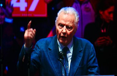 Washington DC 'deki başkentte Maga zafer mitingi. 19 Ocak 2025, Washington DC, Maryland, ABD: ABD 'nin 47. Başkanı Donald J. Trump ve diğerleri Maga zafer mitinginde (Niyi fote / the enews2)