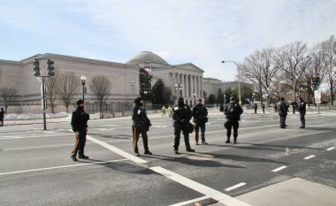 Donald Trump 'ın ABD' nin 47. Başkanı olarak göreve başlaması. 20 Ocak 2025, Washington DC, Maryland, ABD: Donald Trump 'ın Pazartesi günü Capol Hill' de 47. Başkan olarak göreve başlaması (niyi fote / thews2)