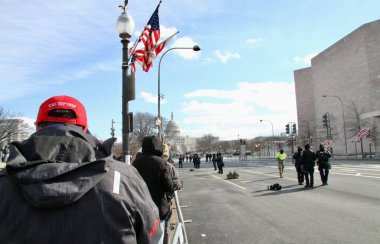 Donald Trump 'ın ABD' nin 47. Başkanı olarak göreve başlaması. 20 Ocak 2025, Washington DC, Maryland, ABD: Donald Trump 'ın Pazartesi günü Capol Hill' de 47. Başkan olarak göreve başlaması (niyi fote / thews2)