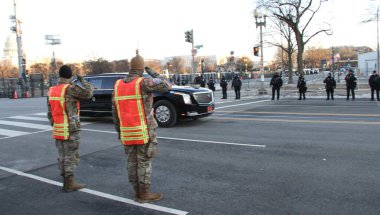 Donald Trump 'ın ABD' nin 47. Başkanı olarak göreve başlaması. 20 Ocak 2025, Washington DC, Maryland, ABD: Donald Trump 'ın Pazartesi günü Capol Hill' de 47. Başkan olarak göreve başlaması (niyi fote / thews2)