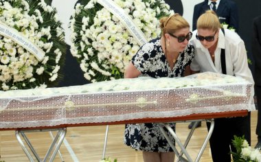 Rio de Janeiro (rj), Brezilya 20 / 01 / 2025 - hareket ve gazeteci, sunucu ve spiker Leo Batista 'nın arkadaşları, Brezilya spor gazeteciliği tarihinin en büyük isimlerinden biri (onofre veras / theenews2)