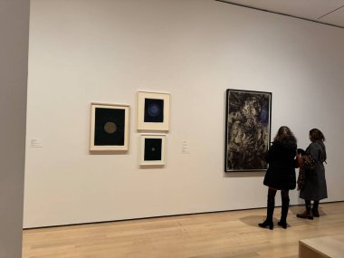 31 Ocak 2025, New York, ABD; modern sanat müzesi, açık kollarla herkesi karşılayan, yaratıcılığı besleyen, akılları ateşleyen ve ilham veren bir yerdir (niyi fote / thews2)               