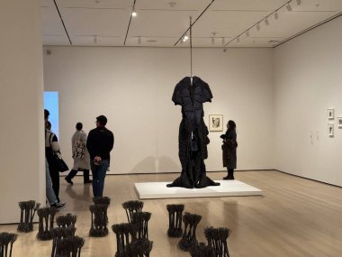 31 Ocak 2025, New York, ABD; modern sanat müzesi, açık kollarla herkesi karşılayan, yaratıcılığı besleyen, akılları ateşleyen ve ilham veren bir yerdir (niyi fote / thews2)