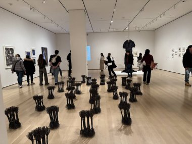 31 Ocak 2025, New York, ABD; modern sanat müzesi, açık kollarla herkesi karşılayan, yaratıcılığı besleyen, akılları ateşleyen ve ilham veren bir yerdir (niyi fote / thews2)