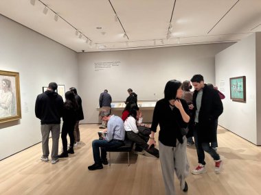 31 Ocak 2025, New York, ABD; modern sanat müzesi, açık kollarla herkesi karşılayan, yaratıcılığı besleyen, akılları ateşleyen ve ilham veren bir yerdir (niyi fote / thews2)