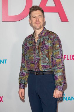 3 Şubat 2025, New York, New York, ABD: Alex Moffat Netflix 'in Şubat 2025' te New York 'taki Paris tiyatrosundaki 