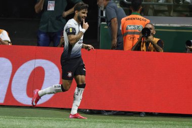 Sao Paulo (sp), Brezilya 02 / 06 / 2025 - Yuri Alberto Korintliler 'in golünü atıyor ve 2025 Paulista Futbol Şampiyonası' nın 7. turunda (leco viana / thenews2)