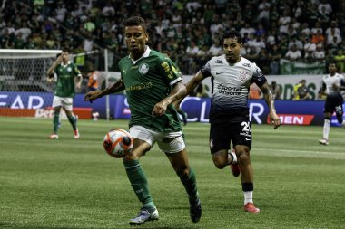 Sao Paulo (sp), Brazil 02 / 06 / 2025 - Marcos rocha Palmeiras ve Corinthians arasındaki maçta, 2025 Paulo futbol şampiyonasının 7. turu için geçerlidir (leco viana / theenews2)