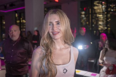 Moda Şovu - Şubat 2025 New York Moda Haftası. 7 Şubat 2025, New York, New York, ABD: Anna Delvey, 2007 Şubat 2025 'te Glasshouse' da düzenlenen Hıristiyan Cowan Moda Haftası 'na katılır. (M10 'lar\ yeni 2ler))