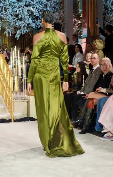 (Nardolar 2025 sonbahar koleksiyonu. 10 Şubat 2025, New York, ABD: New York, New York 'ta Plaza Hotel' de Nardos 2025 koleksiyonunun sunumu. 