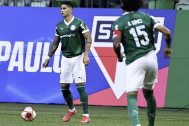 Sao Paulo (sp), Brezilya 02 / 16 / 2025 - Palmeiras ile Sao Paulo arasındaki maç 2025 paulista futbol şampiyonasının 10. turu için geçerli (leco viana / thenews2)