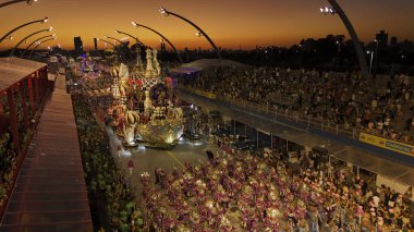  Sao Paulo (SP), Brezilya 03 / 01 / 2024 Rosas de Ouro okulunun geçit töreni, Anhembi Sambadrome 'da (leco viana / thenews2)