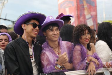 Sao Paulo (sp), Brezilya: 03 / 28 / 2025 - Kırmızılı orkestra kızı, 28 Mart 2025 tarihinde Sao Paulo 'daki Interlagos Hipodromu' ndaki Lollapalooza Sao Paulo festivalinde sahne aldı. (Fotoğraf: Leco Viana / Thenews2)