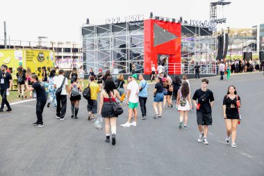 Lollapalooza 2025 Interlagos sao paulo 'da hareketlilik (Leco Viana / Thenews2) 