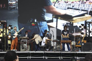 Sao Paulo (sp), Brezilya 03 / 28 / 2025 genç grubu dionisio paulo lollapalooza sao paulo festivalinde çalıyor, Interlagos hipodromu, Sao Paulo, bu Cuma, 28 Mart 2025. (Leco Viana / Newws2)