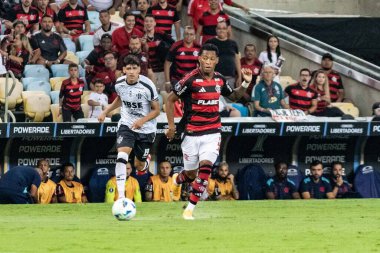 Rio de Janeiro (rj), Brezilya 04 / 09 / 2025 - Flamengo ve merkez kordoba arasındaki maç sırasında, grup sahnesinin ikinci turu için geçerli olan, Mario Filho Stadyumu 'nda düzenlenen 2025 copa libertadores da amerika (erica martin / thenews2)