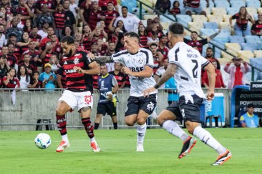 Rio de Janeiro (rj), Brezilya 04 / 09 / 2025 - Flamengo ve merkez kordoba arasındaki maçta Juninho, grup sahnesinin ikinci turu için geçerli, 2025 copa libertadores da america (Erica Martin / theenews2)