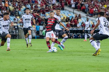 Rio de Janeiro (rj), Brezilya 04 / 09 / 2025 - Flamengo ve merkez kordoba arasındaki maç sırasında, 2025 copa libertadores da amerika (erica martin / thews2)