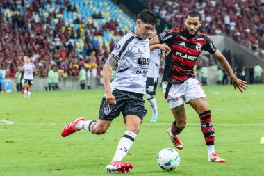 Rio de Janeiro (rj), Brezilya 04 / 09 / 2025 - Flamengo ve merkez kordoba arasındaki maçta Juninho, grup sahnesinin ikinci turu için geçerli, 2025 copa libertadores da america (Erica Martin / theenews2)