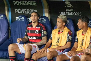 Rio de Janeiro (rj), Brezilya 04 / 09 / 2025 - Flamengo ve merkez kordoba arasındaki maçta yedek kulübesinde 2025 copa libertadores da amerika (erica martin / thews2)