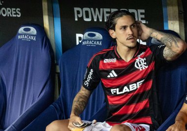 Rio de Janeiro (rj), Brezilya 04 / 09 / 2025 - Flamengo ve merkez kordoba arasındaki maçta yedek kulübesinde 2025 copa libertadores da amerika (erica martin / thews2)