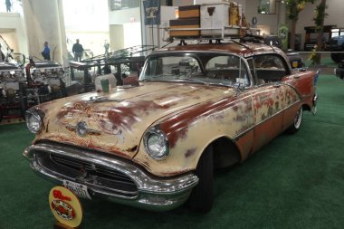 17 Nisan 2025, New York, ABD: 2025 Uluslararası Otomobil Fuarı, 125 yıl kutlamaları, 18-27 Nisan 2025 tarihleri arasında Manhattan 'daki Javits Kongre Merkezi' nde gerçekleşmektedir (Jose Francisco / thenews2)