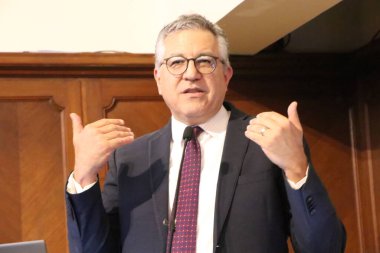 Rio de Janeiro (rj), Brezilya 04 / 24 / 2025 - Arbovirüsler ve oturumdaki güncel sempozyum sırasında sağlık bakanı Aleksander Padilha