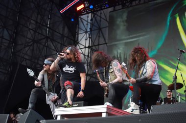 Sao Paulo (SP), Brezilya 05 / 03 / 2025 - Bangers Open Air sırasında Belediyenin Performansı, bu Cumartesi, Sao Paulo kentindeki Latin Amerika Anıtı 'nda. (Fabricio bomjardim / the new ws2)