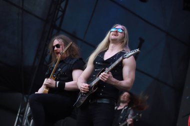 Sao Paulo (sp), Brezilya 03 / 05 / 2025 - Bu cumartesi, Latin Amerika 'nın Sao Paulo şehrinde düzenlenen anma töreninde, çete üyeleri açık havada dynazty grubunun performansı. (Fabricio bomjardim / the new ws2)