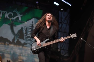 Sao Paulo (SP), Brezilya 05 / 03 / 2025 - Bangers Open Air sırasında Sonatra Artica grubunun performansı, bu Cumartesi, Sao Paulo kentindeki Latin Amerika Anıtı 'nda (fabricio bomjardim / theenews2)