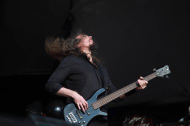 Sao Paulo (SP), Brezilya 05 / 03 / 2025 - Bangers Open Air sırasında Sonatra Artica grubunun performansı, bu Cumartesi, Sao Paulo kentindeki Latin Amerika Anıtı 'nda (fabricio bomjardim / theenews2)