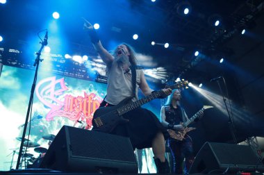 Sao Paulo (sp), 03 / 05 / 2025 - Bangers open air / festival / sp - Bangers ensiferum 'un bu cumartesi günü, Latin Amerika' nın Sao Paulo kentinde düzenlenen anma töreninde.