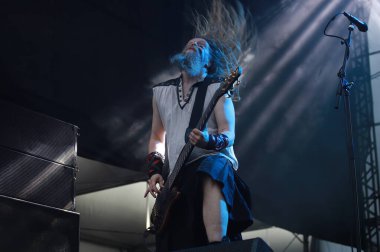 Sao Paulo (sp), 03 / 05 / 2025 - Bangers open air / festival / sp - Bangers ensiferum 'un bu cumartesi günü, Latin Amerika' nın Sao Paulo kentinde düzenlenen anma töreninde.