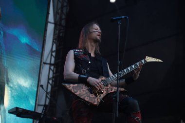 Sao Paulo (sp), 03 / 05 / 2025 - Bangers open air / festival / sp - Bangers ensiferum 'un bu cumartesi günü, Latin Amerika' nın Sao Paulo kentinde düzenlenen anma töreninde.