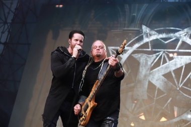 Sao Paulo (sp), Brezilya 03 / 05 / 2025 - Bu cumartesi, Latin Amerika 'nın Sao Paulo şehrinde düzenlenen anma töreninde, grup kamelot' nun açık havada performansı. (Fabricio Bomjardim / The Newws2) 