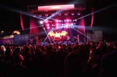 Sao Paulo (sp), Brezilya 03 / 05 / 2025 - Çetelerin açık havada ikinci gününde grubun performansı, ülkenin en büyük metal festivali (03), Latin Amerika anıtında (fabricio bomjardim / thenews2)