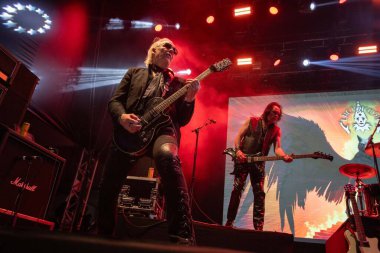 Sao Paulo (sp), Brezilya 03 / 05 / 2025 - Alman bandosunun performansı, çetecilerin açık havanın ikinci gününde gözyaşı dolu, ülkedeki en büyük metal festivali (fabricio bomjardim / theenews2)