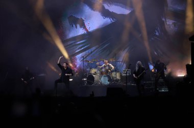 Sao Paulo (sp), Brezilya 04 / 05 / 2025 - Brezilya 'nın en büyük metal festivali olan bangers Open Air' in son günündeki kör muhafız performansı, bu pazar Latin Amerika (fabricio bomjardim / theenews2)