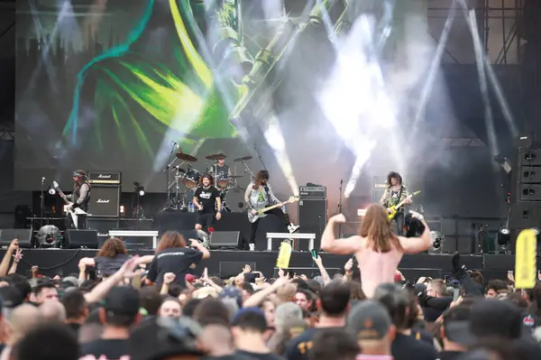 Sao Paulo (SP), Brezilya 05 / 03 / 2025 - Bangers Open Air sırasında Belediyenin Performansı, bu Cumartesi, Sao Paulo kentindeki Latin Amerika Anıtı 'nda. (Fabricio bomjardim / the new ws2)