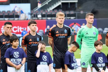 NICFC FC Cincinnati 'ye karşı. 4 Mayıs 2025, New York, ABD: Mls için geçerli Citifield 'da nycfc ve fc cincinnati futbol maçı (Niyi Fote / Thenews2) 