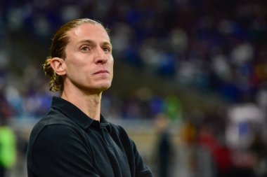 Belo horizonte (mg), 04 / 05 / 2025 - flamengo koçu filipi luis cruzeiro ve flamengo arasında Brezilya şampiyonluk serisinin 7. turu için düzenlenen maçta, Mineirao Stadyumu 'nda (paulti / thenews2)