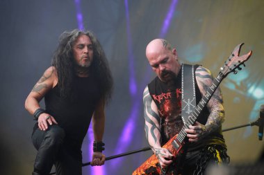 Sao Paulo (sp), 04 / 05 / 2025 - Metal efsanesi Kerry King 'in Brezilya' nın en büyük metal festivali olan çete üyelerinin son günündeki performansı, bu Pazar (04), Latin Amerika anıtında (fabricio bomjardim / thenews2)