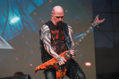 Sao Paulo (sp), 04 / 05 / 2025 - Metal efsanesi Kerry King 'in Brezilya' nın en büyük metal festivali olan çete üyelerinin son günündeki performansı, bu Pazar (04), Latin Amerika anıtında (fabricio bomjardim / thenews2)