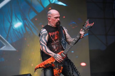 Sao Paulo (sp), 04 / 05 / 2025 - Metal efsanesi Kerry King 'in Brezilya' nın en büyük metal festivali olan çete üyelerinin son günündeki performansı, bu Pazar (04), Latin Amerika anıtında (fabricio bomjardim / thenews2)