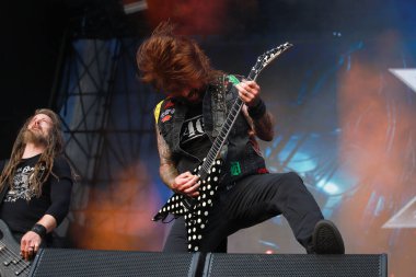 Sao Paulo (sp), 04 / 05 / 2025 - Metal efsanesi Kerry King 'in Brezilya' nın en büyük metal festivali olan çete üyelerinin son günündeki performansı, bu Pazar (04), Latin Amerika anıtında (fabricio bomjardim / thenews2)