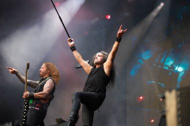 Sao Paulo (sp), 04 / 05 / 2025 - Metal efsanesi Kerry King 'in Brezilya' nın en büyük metal festivali olan çete üyelerinin son günündeki performansı, bu Pazar (04), Latin Amerika anıtında (fabricio bomjardim / thenews2)