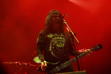 Sao Paulo (sp), Brezilya 04 / 05 / 2025 - Çete üyelerinin son açık hava günündeki performansı, Brezilya 'nın en büyük metal festivali (04), Latin Amerika anıtında (fabricio bomjardim / thenews2)